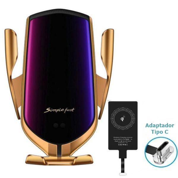 AUTO CARREGADOR SIMPLE FAST SEM FIO